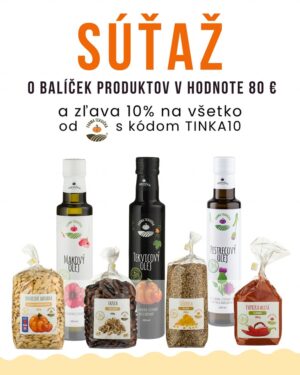 Súťaž o balíček produktov od slovenskej značky Farma Tekvička