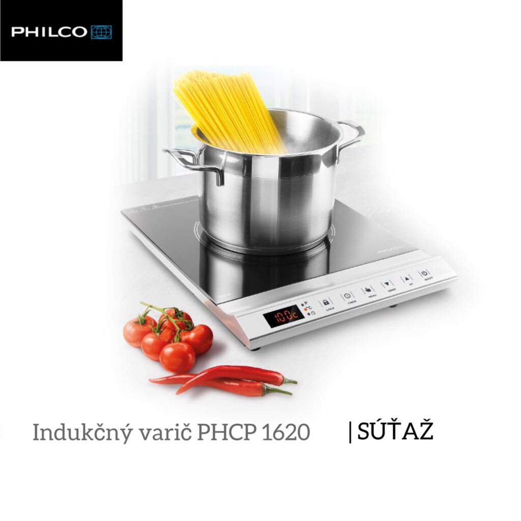 Súťaž o indukčný varič Philco PHCP 1620