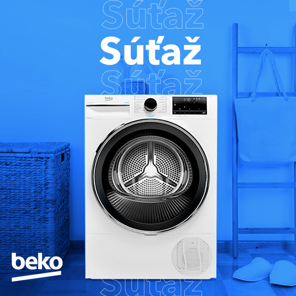 Súťaž o parnú sušičku BEKO DPY8506GXB2