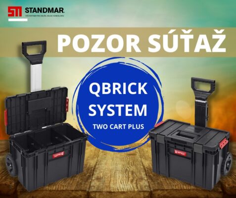 Súťaž o sadu náradia QBRICK SYSTEM TWO CART PLUS