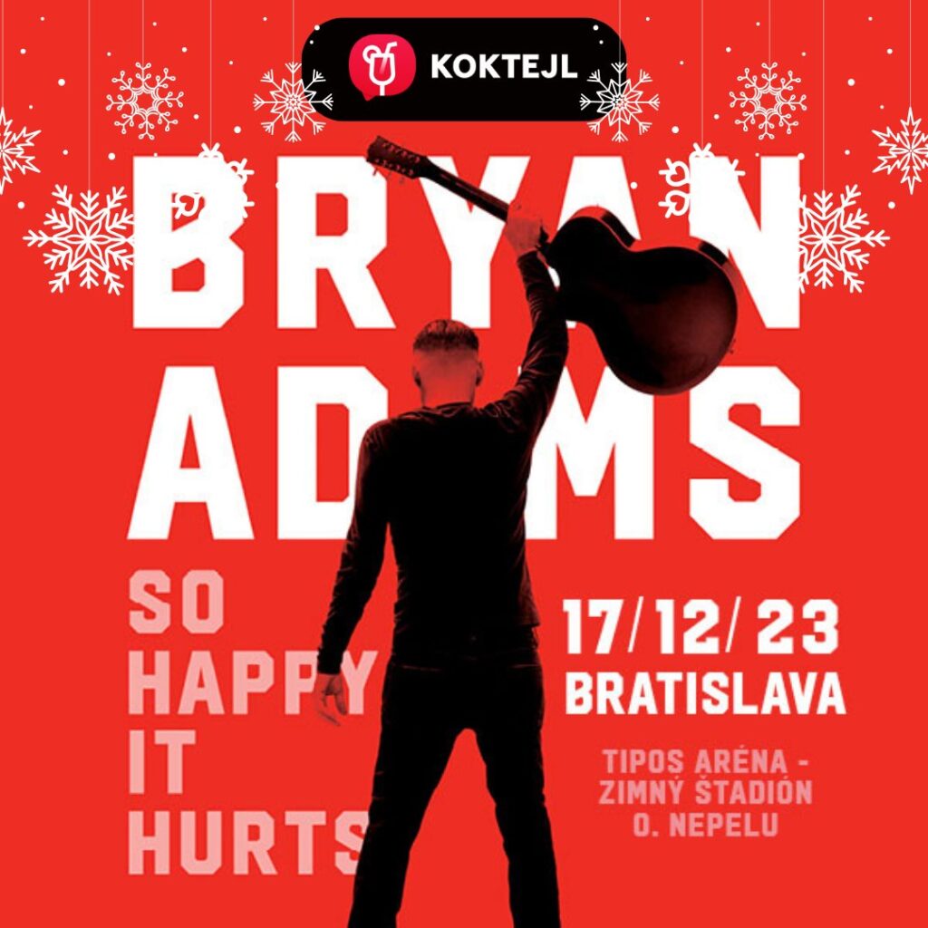 Súťaž o 2 lístky na koncert Bryana Adamsa