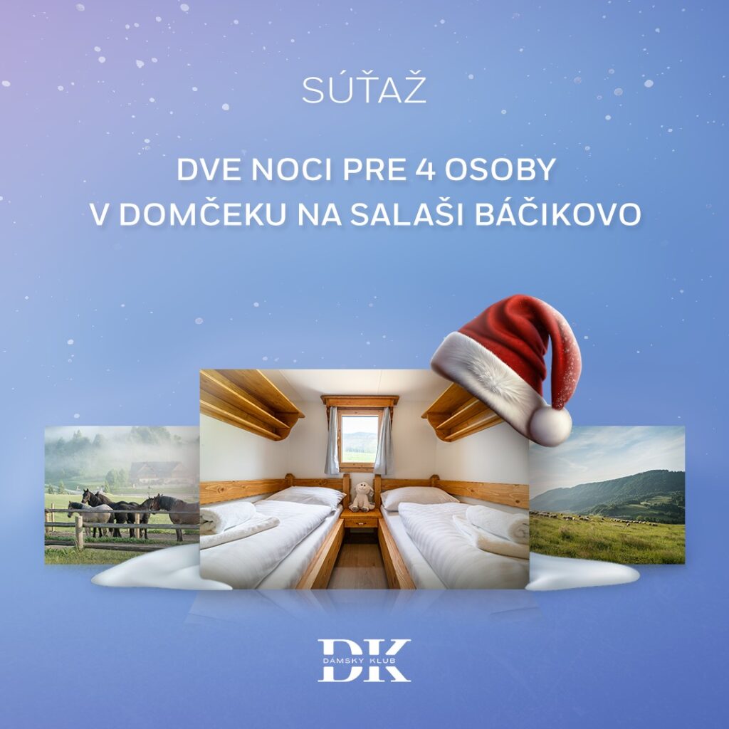 Súťaž o 2 noci v domčeku na salaši, na farme Báčikovo