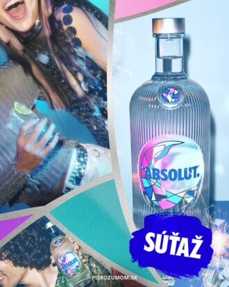 Súťaž o 5x limitku Absolut Born To Mix