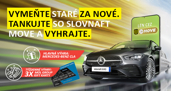 Súťaž o luxusný automobil Mercedes-Benz CLA a hodnotné týždenné výhry