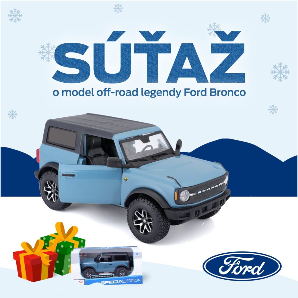 Súťaž o model Ford Bronco