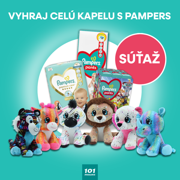 Vianočná plyšáková súťaž s Pampers