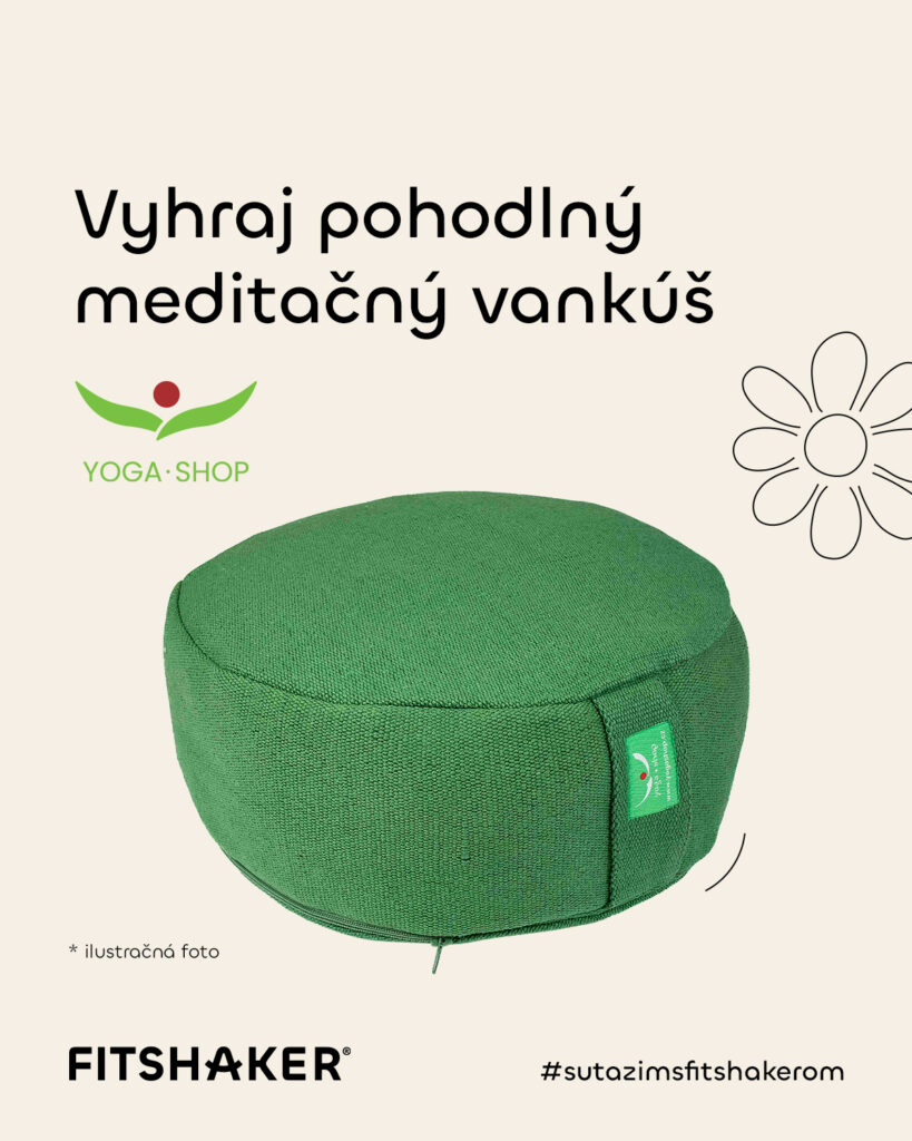 Vyhraj pohodlný meditačný vankúš od Jóga Centrum