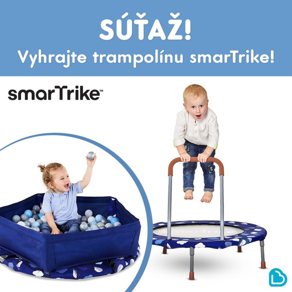 Súťaž o smarTrike trampolínu Activity Center Trampoline 3 in1