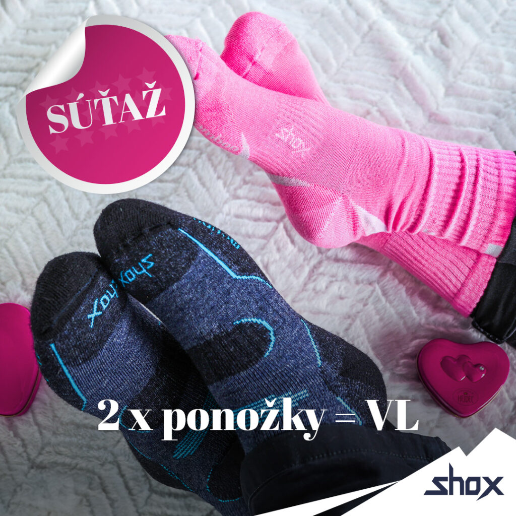 Vyhraj Shox ponožky pre seba aj pre svoju polovičku