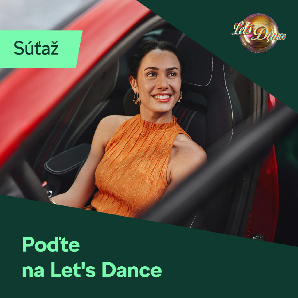 Súťaž o 3 x 2 vstupenky na živé vysielania Let’s Dance