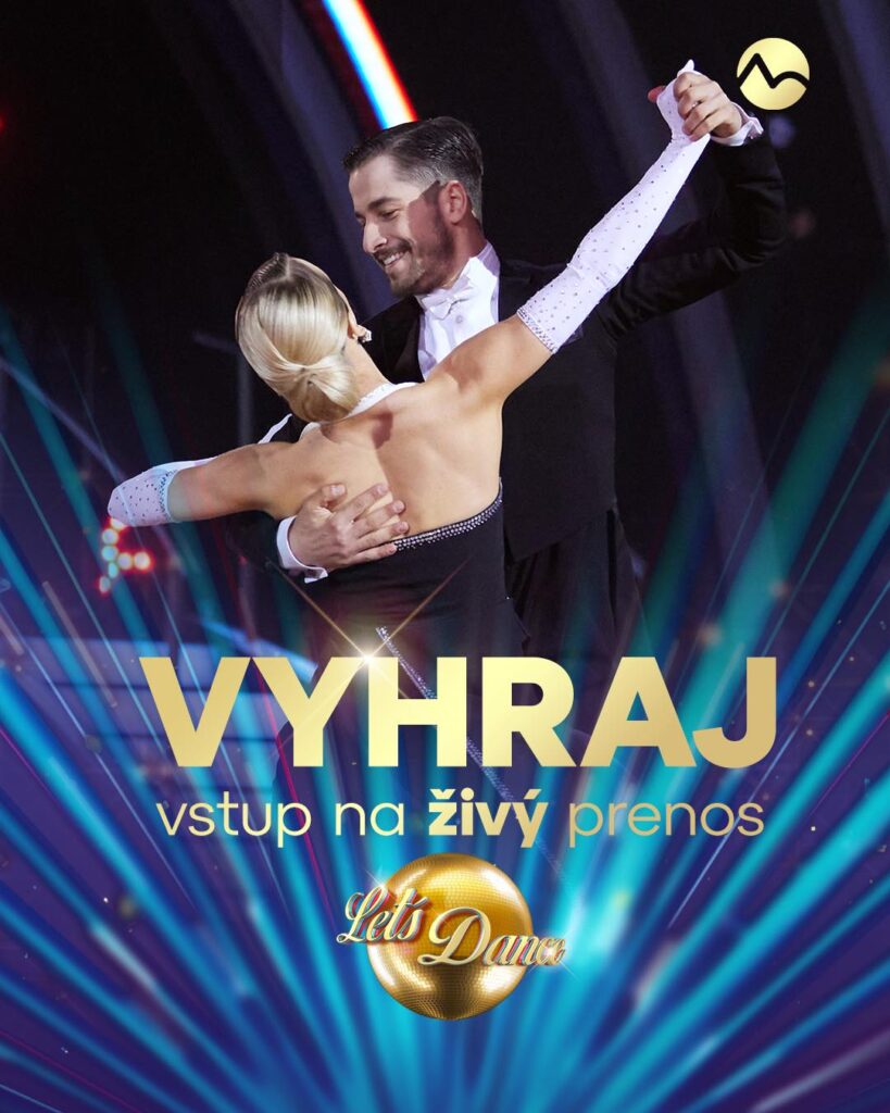 Vyhrajte 2 lístky na živé vysielanie Let’s Dance