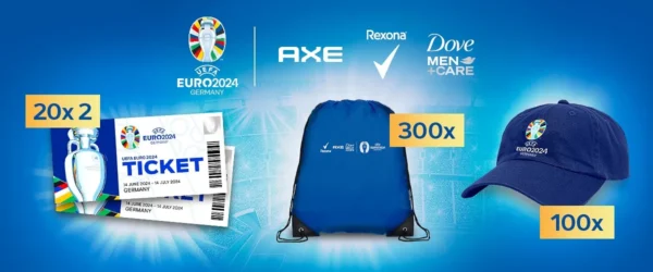 Súťaž o lístky na UEFA EURO 2024™ alebo merch