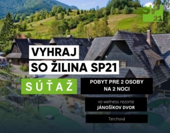 Súťaž o pobyt pre 2 osoby na 2 noci vo Wellness rezort Jánošíkov dvor