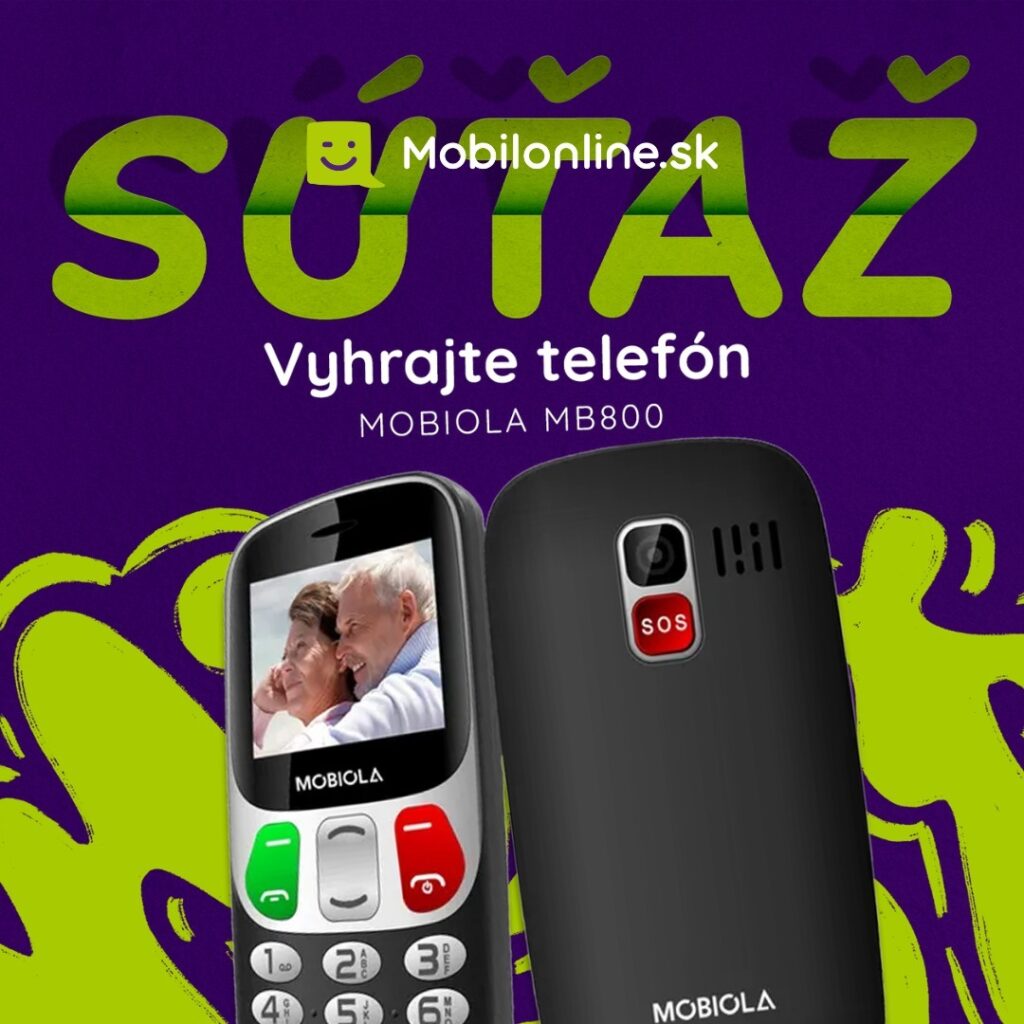 Súťaž o mobilný telefón Mobiola MB800 Dual SIM