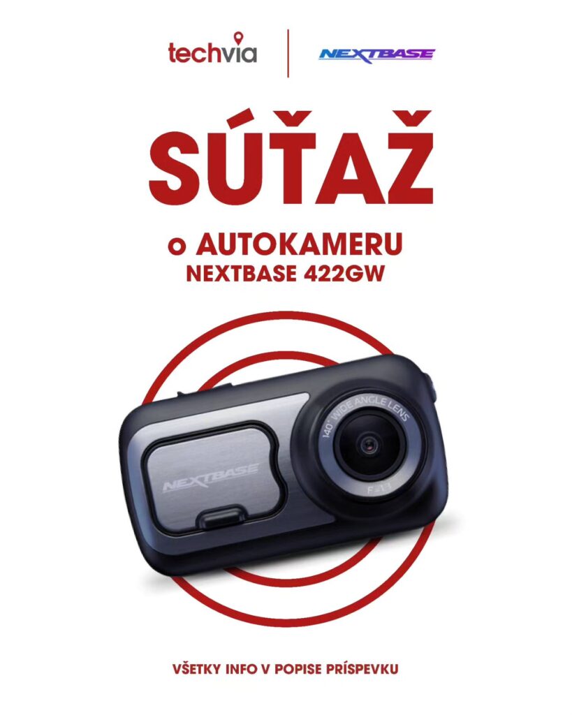 Súťaž o autokameru Nextbase 422GW