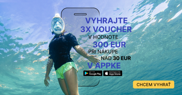 Hrajte 3x Decathlon voucher v hodnote 300€