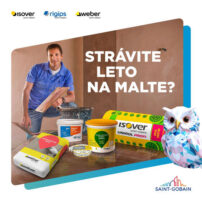 Strávte leto na malte so Saint-Gobain