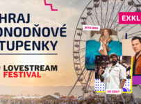 Vyhraj jednodňové vstupenky na LOVESTREAM festival