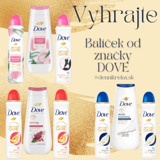 Vyhrajte balíček Dove