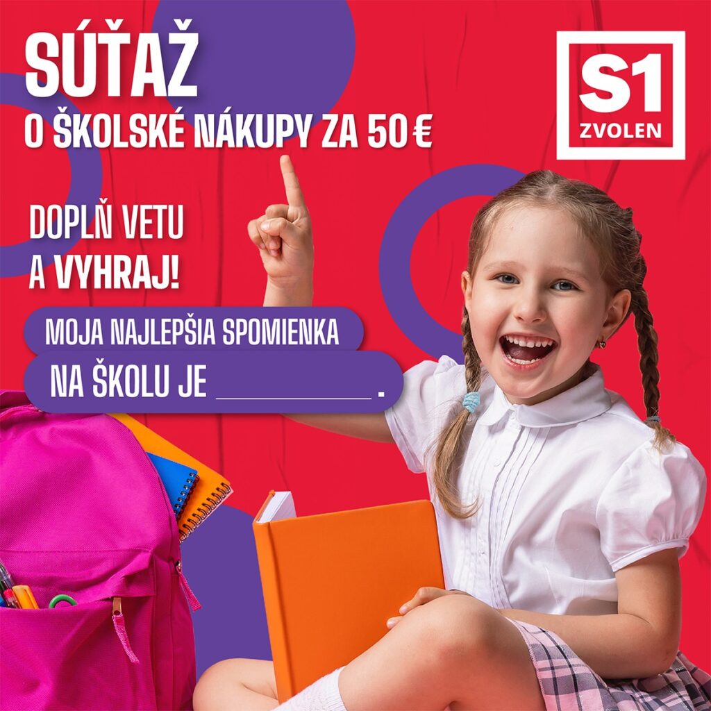 Súťaž o 50 € na školské nákupy v Sinsay