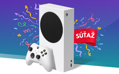 Súťaž o hernú konzolu XBOX S 512GB