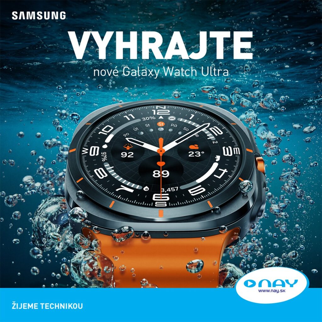 Súťaž o nové Samsung Galaxy Watch Ultra