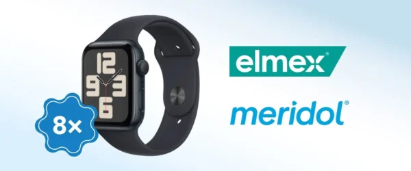 Súťaž so zn. elmex a meridol o smart hodinky Apple Watch SE