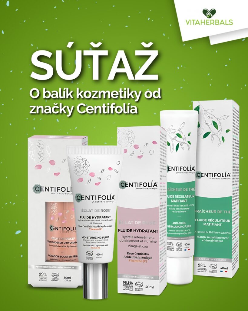 Súťaž o balík kozmetických produktov značky Centifolia