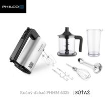 Súťaž o ručný šľahač Philco PHHM 6325