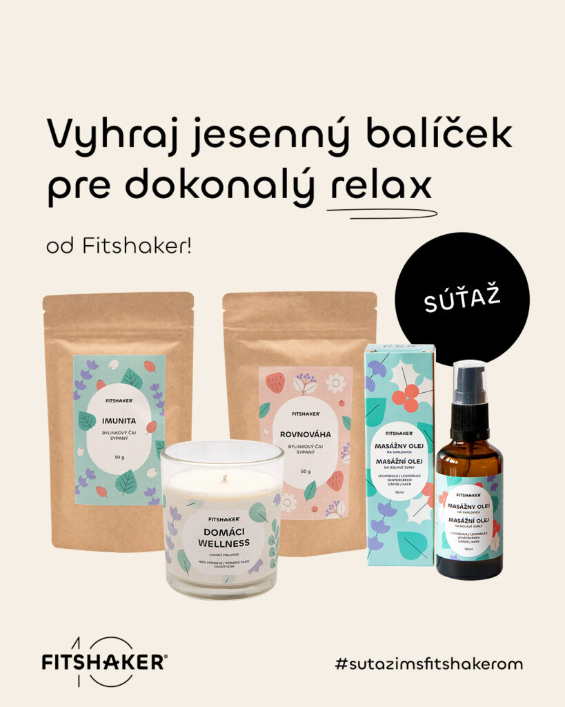 Vyhraj jesenný balíček pre dokonalý relax od Fitshaker