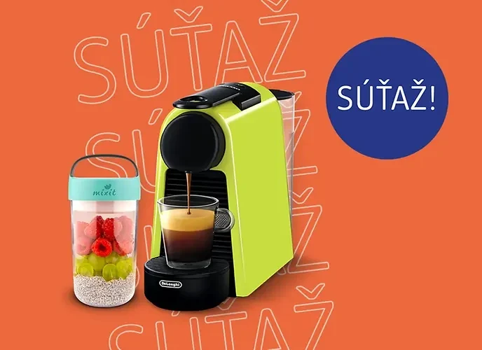 Vyhrajte kávovar Nespresso alebo Mixit 2go