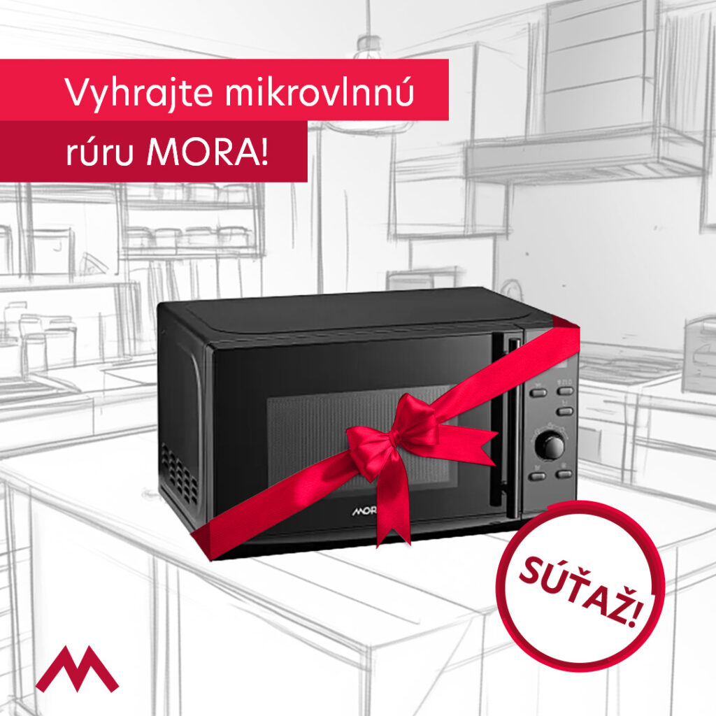 Vyhrajte mikrovlnnú rúru MORA MT 322 B