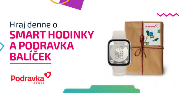 Hrajte denne o Smart hodinky Huawei a balíček Podravka v hodnote 200€