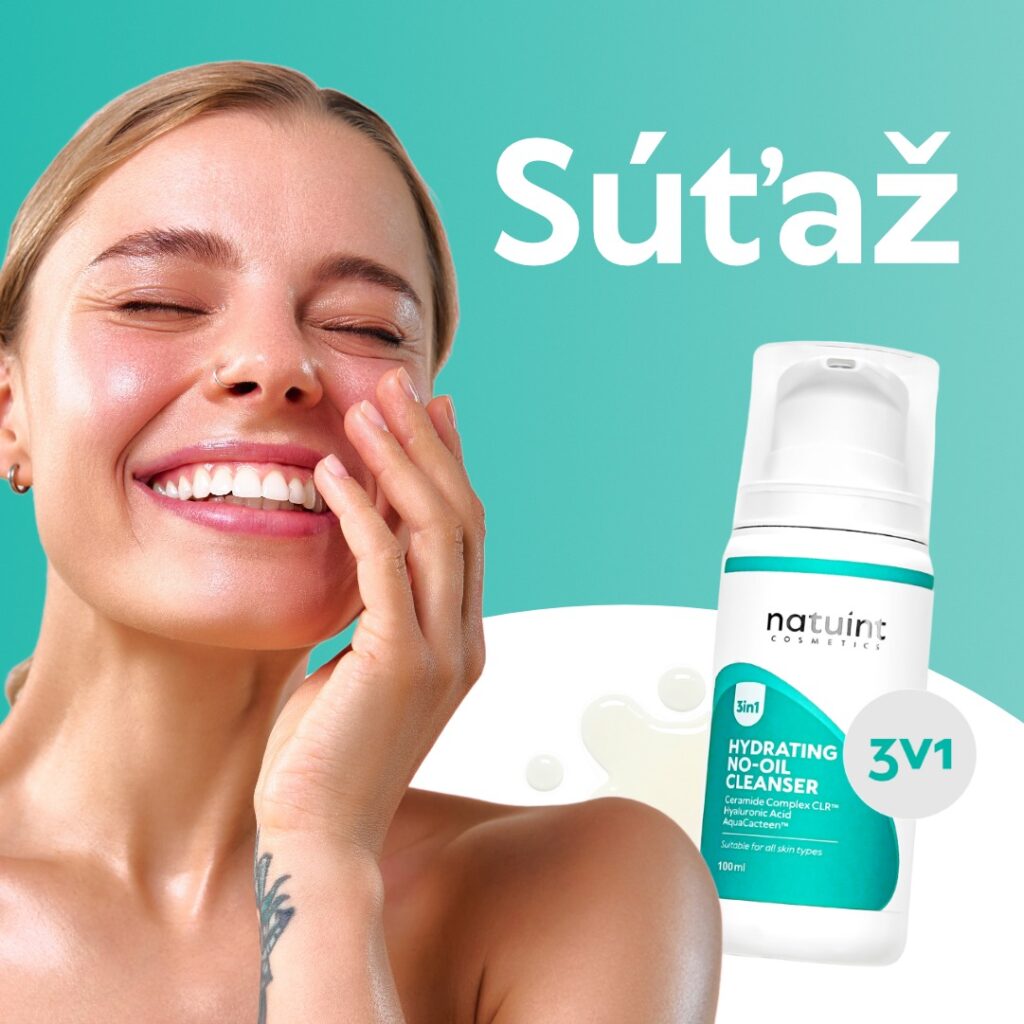 Súťaž o Hydratačný gél 3v1 od Natuint cosmetics