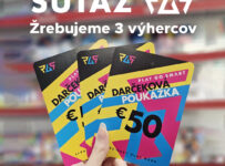 Vyhraj 3x poukážku na nákup v hodnote 50€ na čokoľvek