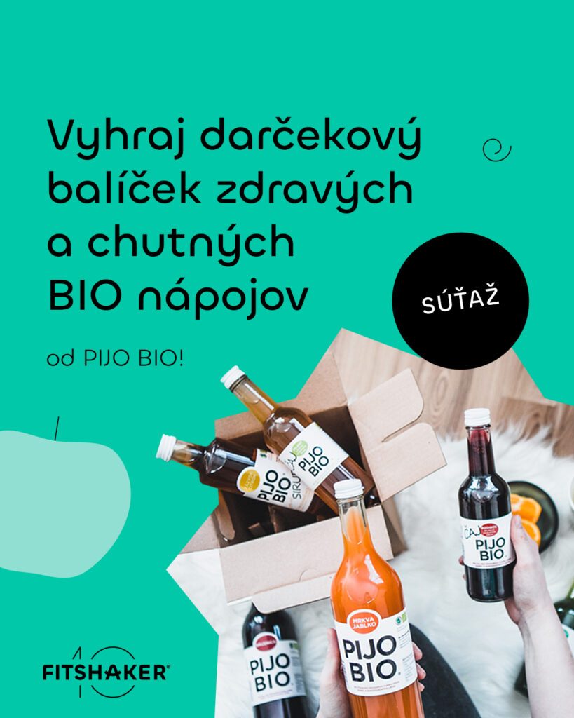 Vyhraj darčekový balíček zdravých BIO nápojov od PIJO BIO