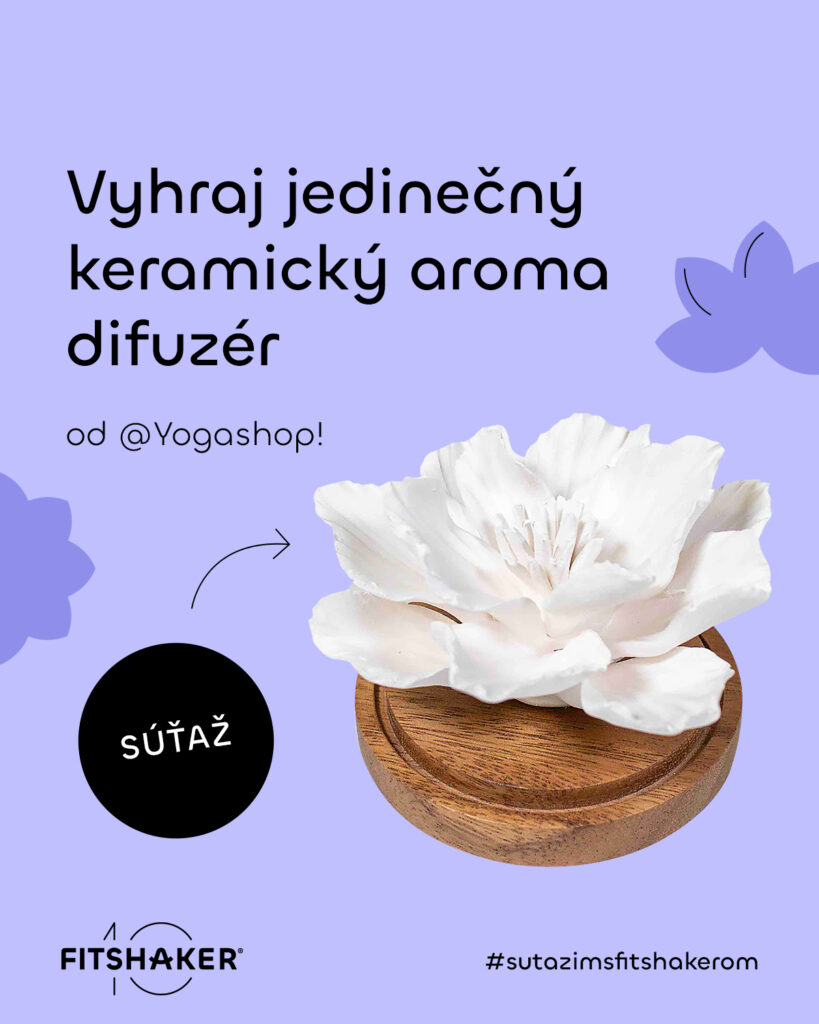 Vyhraj jedinečný keramický aroma difuzér od Jóga Centrum