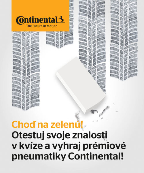 Vyhraj sadu prémiových pneumatík Continental