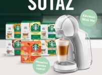 Vyhrajte kávovar NESCAFÉ Dolce Gusto MINI ME White alebo mesačnú zásobu kapsúl Starbucks by Dolce Gusto