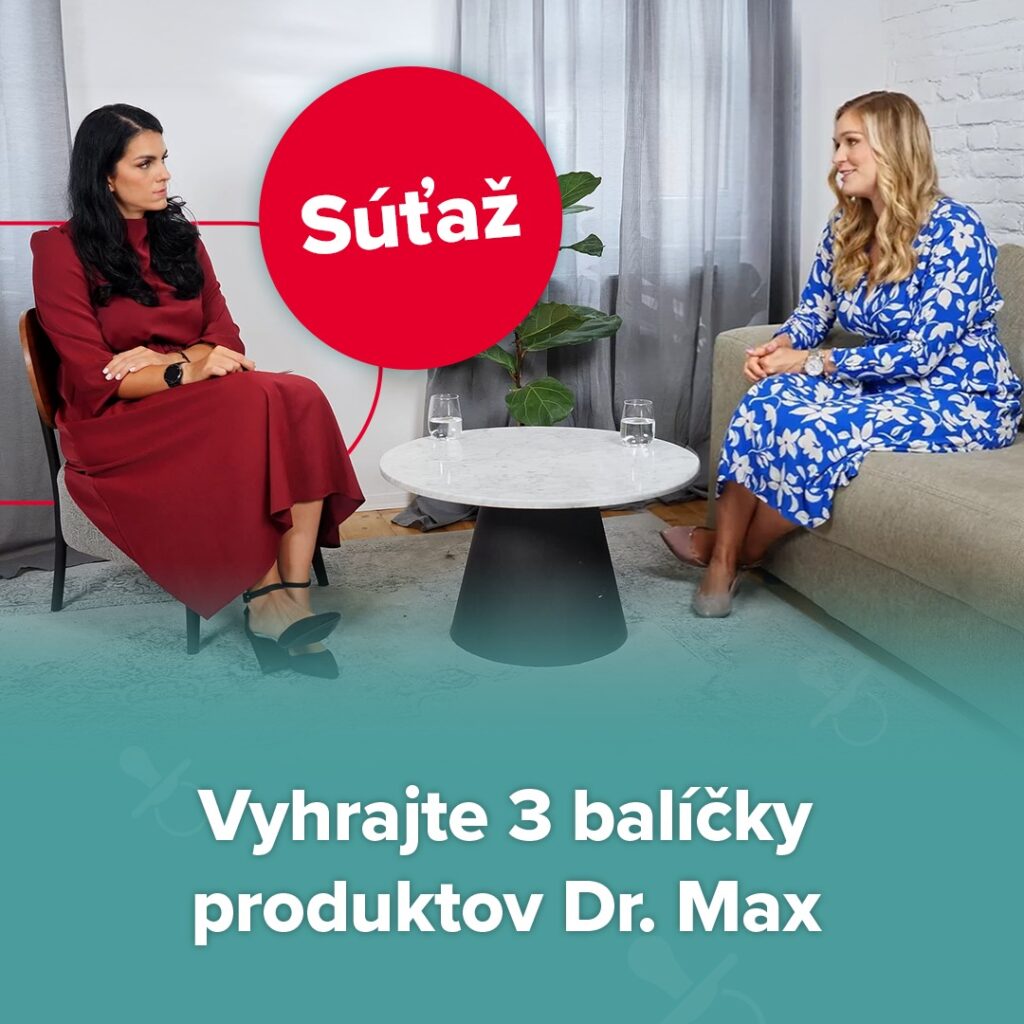 Súťaž o 3 balíčky produktov Dr. Max