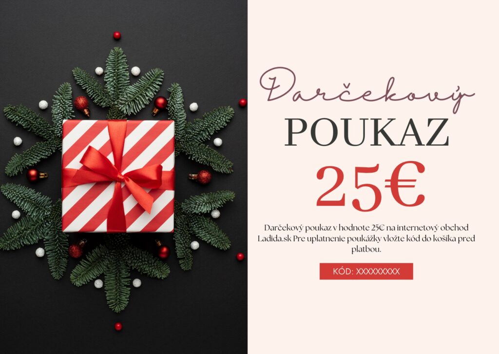 Súťaž o darčekový poukaz na Ladida.sk v hodnote 25€