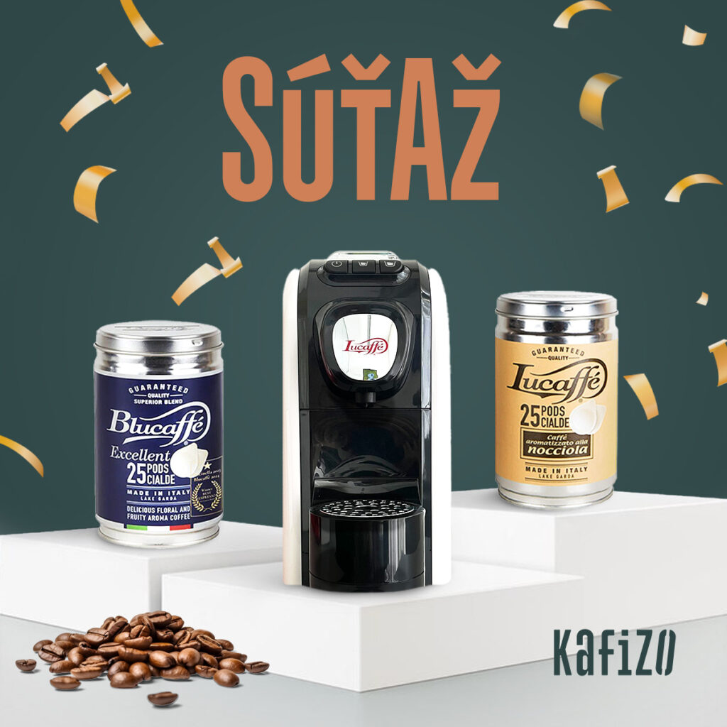 Súťaž o kávovar Lucaffé