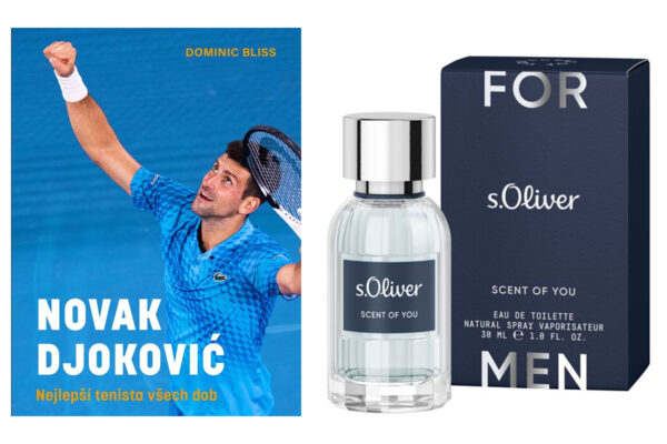 Súťaž o knihu Novak Djokovič a S.Oliver Scent Of You