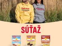 Súťažte o mikinu Zlatý klas a balíček produktov Zlatý klas Dr. Oetker