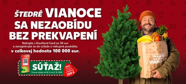 Vianočná súťaž s Kaufland Card