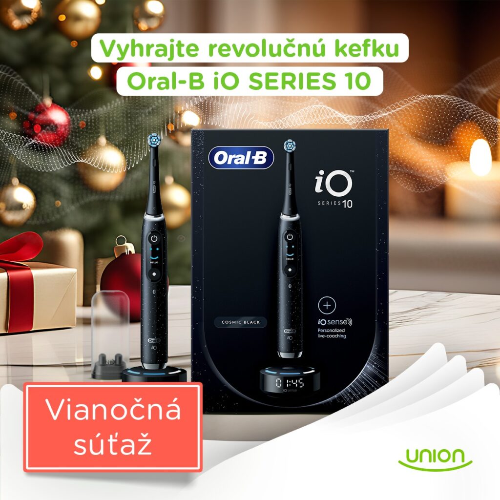 Súťaž o elektrickú zubnú kefku Oral-B iO SERIES 10