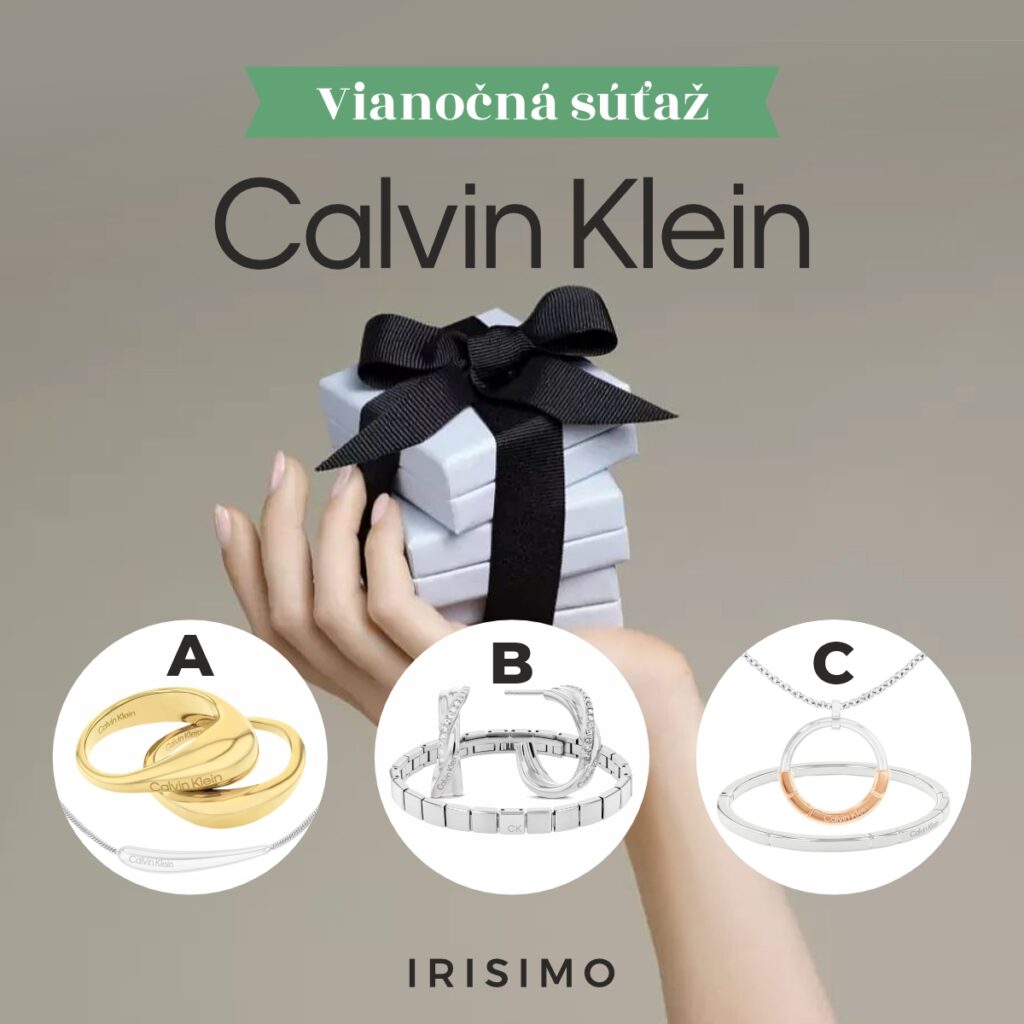 Súťaž o sety Calvin Klein Jewellery