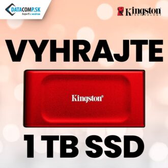 Vyhraj kompaktný externý SSD disk Kingston XS1000RED