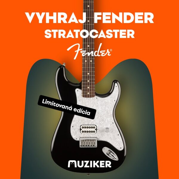 Vyhraj limitovanú edíciu Fender Stratocaster Tom Delonge