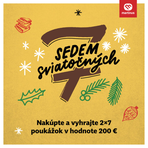 Vyhrajte 2×7 darčekových poukážok v hodnote 200€ na Martinus.sk